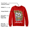 Red Collection DopeSkill Red Sweatshirt Paid In Full Graphic