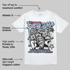 Cobalt Bliss 3s DopeSkill T-Shirt Distorted Realms Graphic