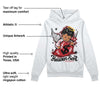 Red Taxi 12s DopeSkill Hoodie Sweatshirt Heaven Sent Graphic