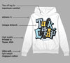 Blue Grey 13s DopeSkill Hoodie Sweatshirt Talk Is Chip Graphic