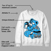 University Blue Toe 1s DopeSkill Sweatshirt Bear Steals Sneaker Graphic