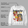 Vivid Sulfur 4s DopeSkill Sweatshirt Looking For Love Graphic