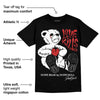 "Black/White" 1s DopeSkill T-Shirt Love Kills Graphic