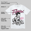 Gel-1130 "Pink Glo/Black" DopeSkill T-Shirt Flexin' Graphic