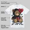 Black Cat 3s DopeSkill T-Shirt Broken Bear Graphic