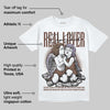Harris Tweed x Sesame/Violet Mist Dunk DopeSkill T-Shirt Real Lover Graphic