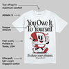 Fire Red “Black Tongue” 5s DopeSkill T-Shirt Owe It To Yourself Graphic