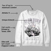 Cement Grey 2s DopeSkill Sweatshirt Slow Burn Graphic