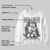 Cool Grey 9s DopeSkill Sweatshirt Real Lover Graphic