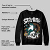 Samba Leopard Pack Collegiate Green DopeSkill Sweatshirt Stay Busy Graphic