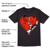 Toro Bravo 6s DopeSkill T-Shirt Heart AJ 6 Graphic