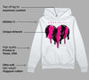 Fierce Pink 1s DopeSkill Hoodie Sweatshirt Slime Drip Heart Graphic