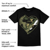 Craft Olive 4s DopeSkill T-Shirt Heart AJ 4 Graphic