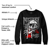 Black and White Collection DopeSkill Sweatshirt Mystery Ghostly Grasp Graphic