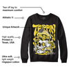 Yellow Snakeskin 11s DopeSkill Sweatshirt Trippin Graphic