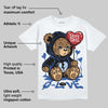 Awake NY x Racer Blue 5s DopeSkill T-Shirt Broken Bear Graphic