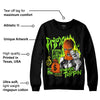 Neon Green Collection DopeSkill Sweatshirt Drip'n Never Tripp'n Graphic