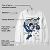 Storm Blue 1s 2025 DopeSkill Sweatshirt Nevermind Graphic
