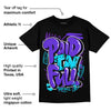 Aqua 6s DopeSkill T-Shirt New Paid In Full Graphic