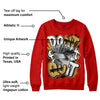 Red Collection DopeSkill Red Sweatshirt Don't Quit Graphic