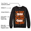 Brilliant Orange 12s DopeSkill Sweatshirt Grind Shine Graphic