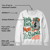 Dunk Low Team Dark Green Orange DopeSkill Sweatshirt Real Ones Move In Silence Graphic