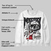 Black Cat 3s DopeSkill Sweatshirt Mystery Ghostly Grasp Graphic