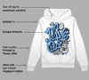 Powder Blue 9s DopeSkill Hoodie Sweatshirt No Days Off Graphic