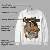 Olive 5s DopeSkill Sweatshirt Queen Of Hustle Graphic