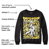 Yellow Snakeskin 11s DopeSkill Sweatshirt Resist Graphic