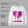 Pink Collection DopeSkill Sweatshirt Juneteenth Heart Graphic