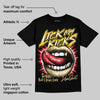 Quai 54 x Tour Yellow Black 1s DopeSkill T-Shirt Lick My Kicks Graphic