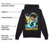 Aqua 5s DopeSkill Hoodie Sweatshirt Heaven Sent Graphic