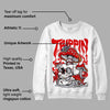 Red Cement 4S DopeSkill Sweatshirt Trippin Graphic