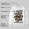 Black Cat 3s DopeSkill Sweatshirt The Mouth With No Droughts Graphic