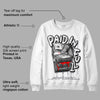 Fire Red 9s DopeSkill Sweatshirt Paid In Full Graphic