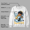 Blue Grey 13s DopeSkill Sweatshirt Heaven Sent Graphic