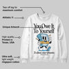 Denim 4s DopeSkill Sweatshirt Owe It To Yourself Graphic