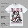 Burgundy 5s DopeSkill T-Shirt Real Lover Graphic