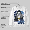 Midnight Navy 5s DopeSkill Sweatshirt NPC Graphic