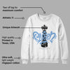 University Blue 5s DopeSkill Sweatshirt Queen Chess Graphic