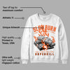 Orange Milk DopeSkill Sweatshirt Slow Burn Graphic