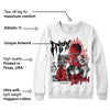 Red Taxi 12s DopeSkill Sweatshirt Drip'n Never Tripp'n Graphic