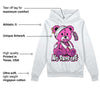 Hyper Violet 4s DopeSkill Hoodie Sweatshirt Hurt Bear Graphic