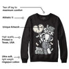 Black Cement 1s Low OG DopeSkill Sweatshirt Love Sick Graphic