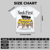 Black Tour Yellow AJ 4 Thunder DopeSkill Oversize Print T-Shirt New Seek First Graphic