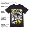 Yellow Snakeskin 11s DopeSkill T-Shirt Don't Quit Graphic