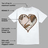 Palomino 3s DopeSkill T-Shirt Heart AJ 3 Graphic