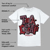 Burgundy 5s DopeSkill T-Shirt Talk Is Chip Graphic