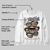White Cement 4s DopeSkill Sweatshirt The Mouth With No Droughts Graphic